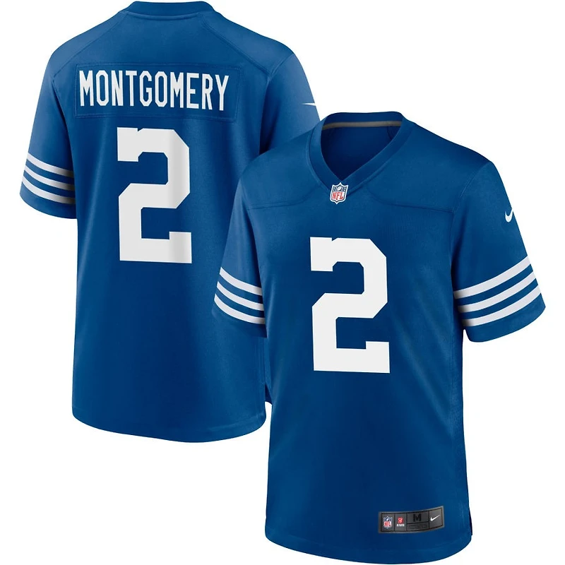 D.J. Montgomery Men's Nike Royal Indianapolis Colts Alternate Custom Jersey