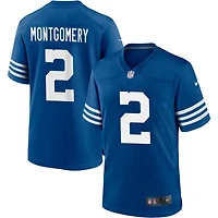 D.J. Montgomery Men's Nike Royal Indianapolis Colts Alternate Custom Jersey