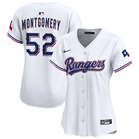 Jordan Montgomery Women's Nike  White Texas Rangers Home Limited Custom Jersey