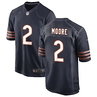 DJ Moore Men's Nike Navy Chicago Bears Custom Game Jersey