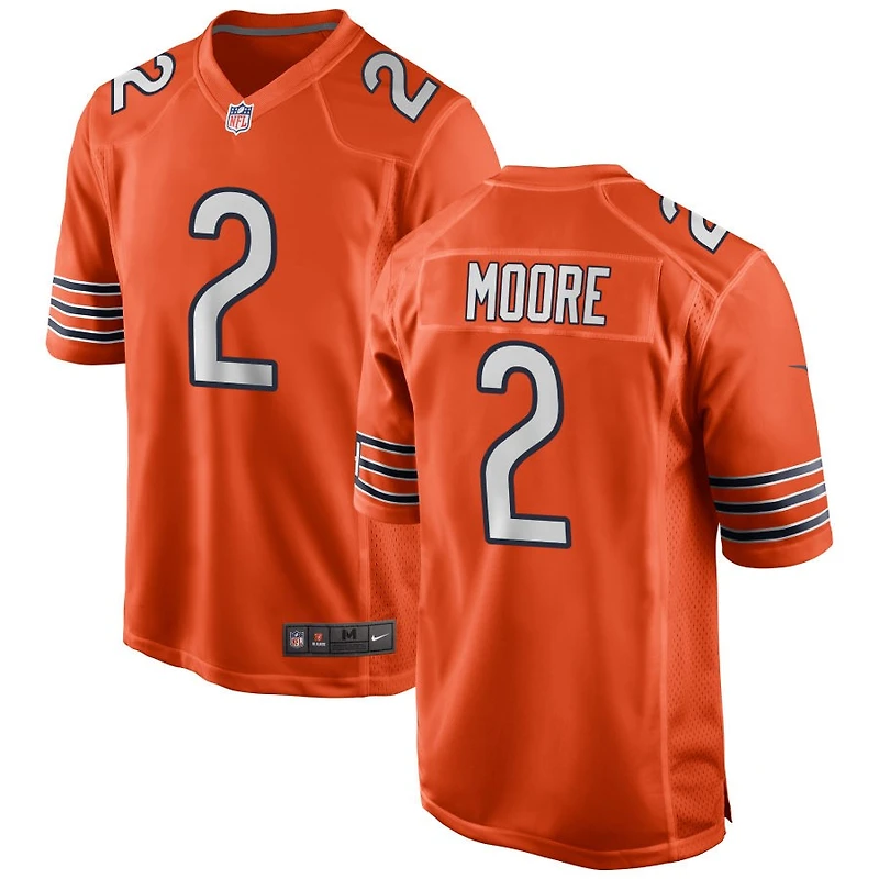 DJ Moore Men's Nike Orange Chicago Bears Alternate Custom Game Jersey
