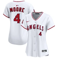 Christian Moore Women's Nike  White Los Angeles Angels Home Limited Custom Jersey