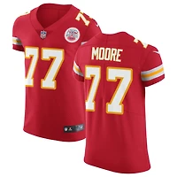 Jaylon Moore Men's Nike Red Kansas City Chiefs Vapor Untouchable Custom Elite Jersey