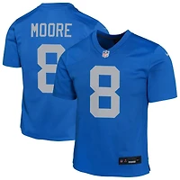Derrick Moore Youth Nike Blue Detroit Lions Alternate Custom Game Jersey
