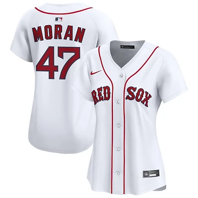 Jovani Moran Women's Nike  White Boston Red Sox Home Limited Custom Jersey