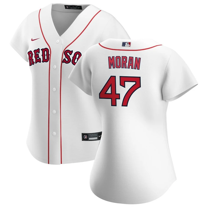 Jovani Moran Women's Nike White Boston Red Sox Home Replica Custom Jersey