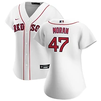 Jovani Moran Women's Nike White Boston Red Sox Home Replica Custom Jersey