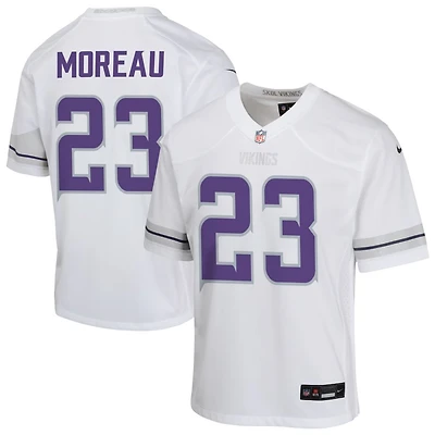 Fabian Moreau Youth Nike White Minnesota Vikings Alternate Custom Game Jersey