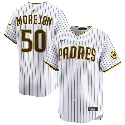 Adrian Morejon Men's Nike White San Diego Padres Home Limited Custom Jersey
