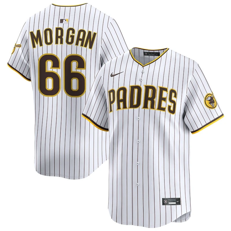 David Morgan Men's Nike White San Diego Padres Home Limited Custom Jersey