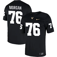 Grayson Morgan Men's Nike Black Vanderbilt Commodores NIL Pick-A-Player Game Jersey