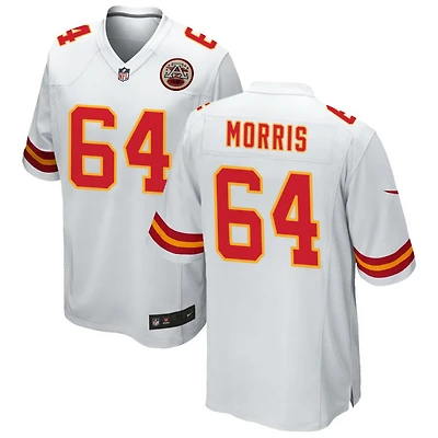 Wanya Morris Men's Nike White Kansas City Chiefs Custom Game Jersey