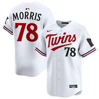 Andrew Morris Men's Nike White Minnesota Twins Home Limited Custom Jersey