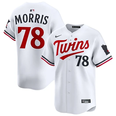 Andrew Morris Men's Nike White Minnesota Twins Home Limited Custom Jersey
