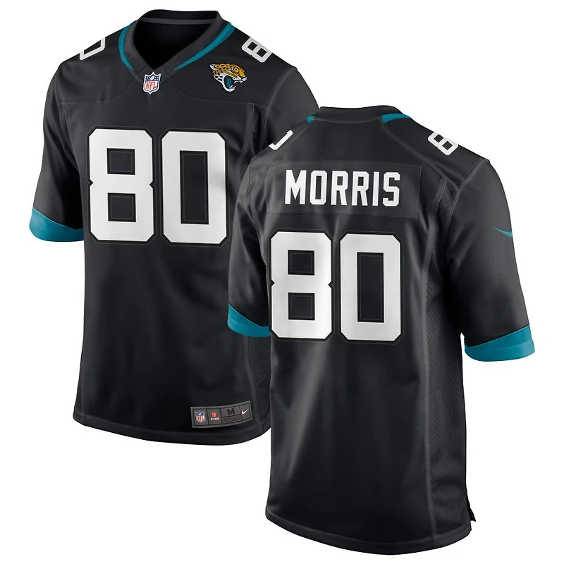Quintin Morris Men's Nike Black Jacksonville Jaguars Custom Game Jersey