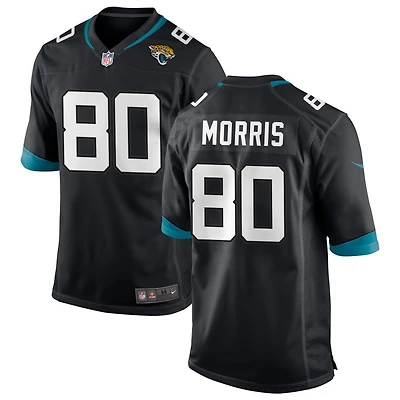 Quintin Morris Men's Nike Black Jacksonville Jaguars Custom Game Jersey