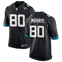 Quintin Morris Men's Nike Black Jacksonville Jaguars Custom Game Jersey