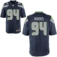 Mike Morris Youth Nike College Navy Seattle Seahawks Custom Game Jersey