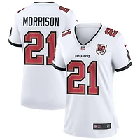 Benjamin Morrison Women's Nike White Tampa Bay Buccaneers 50th Season Custom Game Jersey