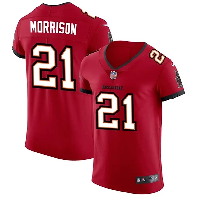 Benjamin Morrison Men's Nike Red Tampa Bay Buccaneers Vapor Elite Custom Jersey