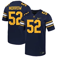 Nick Morrow Men's Nike Navy Cal Bears NIL Pick-A-Player Football Game Jersey