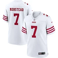 Thomas Morstead Men's Nike White San Francisco 49ers Game Custom Player Jersey