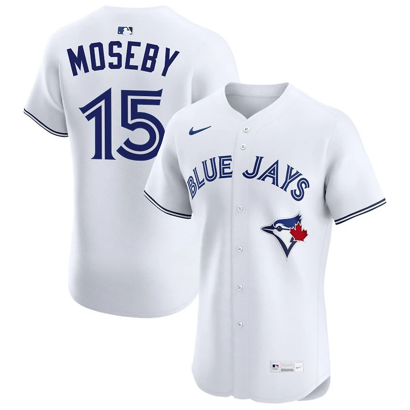 Lloyd Moseby Men's Nike White Toronto Blue Jays Home Elite Pick-A-Player Retired Roster Jersey