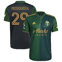 Juan Mosquera Men's adidas Green Portland Timbers 2021 Primary Authentic Custom Jersey