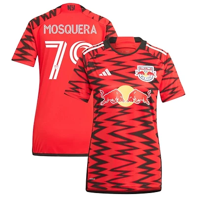 Rafael Mosquera Women's adidas  Red New York Red Bulls 2024 Legacy Replica Custom Jersey