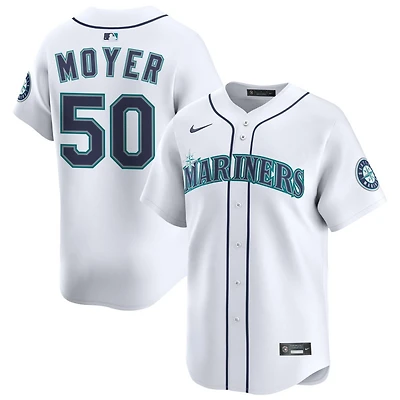 Jamie Moyer Men's Nike White Seattle Mariners Home Limited Pick-A-Player Retired Roster Jersey