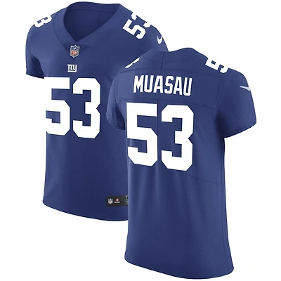 Darius Muasau Men's Nike Royal New York Giants Vapor Untouchable Custom Elite Jersey