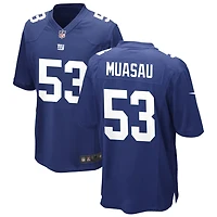 Darius Muasau Men's Nike Royal New York Giants Custom Game Jersey