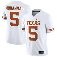 Malik Muhammad Men's Nike White Texas Longhorns NIL Pick-A-Player Game Jersey