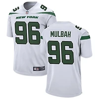Fatorma Mulbah Men's Nike White New York Jets Custom Game Jersey