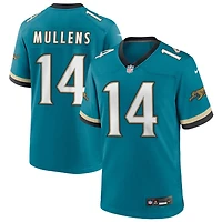 Nick Mullens Men's Nike Teal Jacksonville Jaguars Prowler Throwback Custom Game Jersey