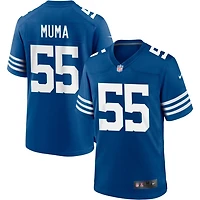 Chad Muma Men's Nike Royal Indianapolis Colts Alternate Custom Jersey