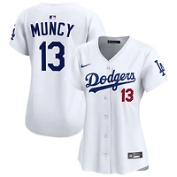 Max Muncy Women's Nike  White Los Angeles Dodgers Home Limited Custom Jersey
