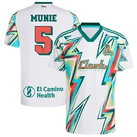 Daniel Munie Men's adidas White San Jose Earthquakes 2025 Third Replica Custom Jersey