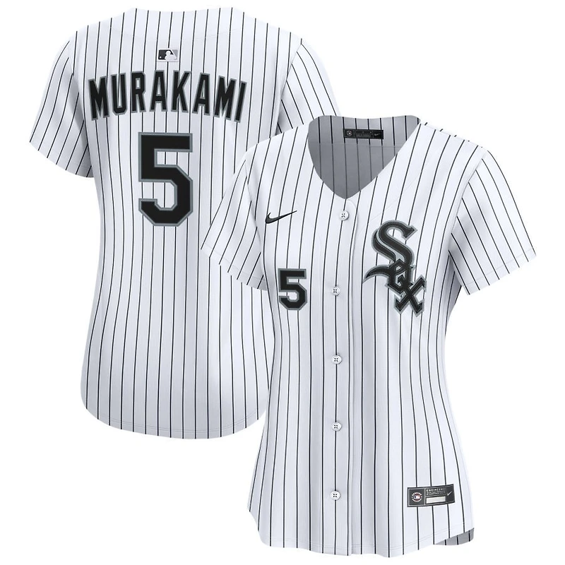Munetaka Murakami Women's Nike  White Chicago White Sox Home Limited Custom Jersey