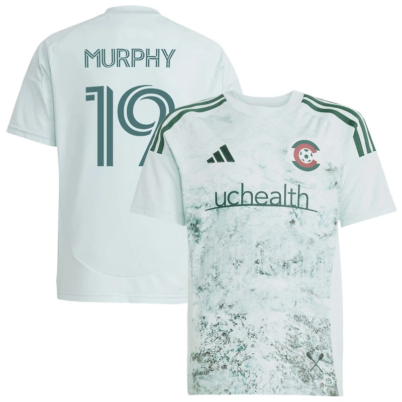 Ian Murphy Youth adidas  Green Colorado Rapids 2025 Headwaters Replica Custom Jersey