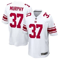 Caleb Murphy Men's Nike White New York Giants Custom Game Jersey
