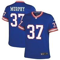 Caleb Murphy Youth Nike Royal New York Giants Classic Custom Game Jersey