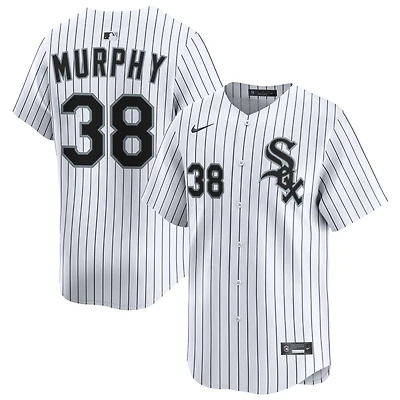 Chris Murphy Men's Nike White Chicago White Sox Home Limited Custom Jersey