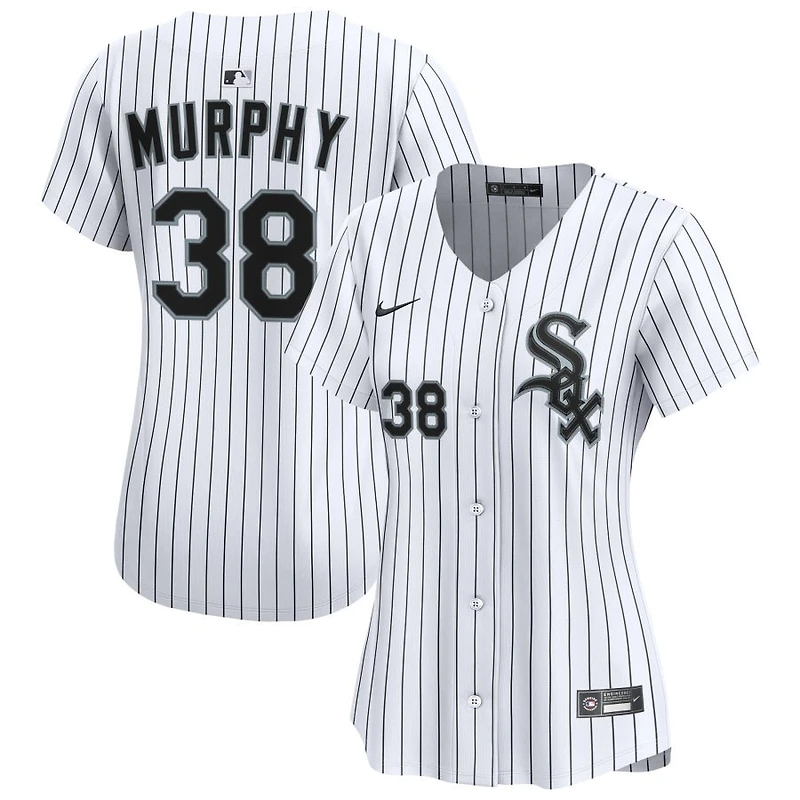 Chris Murphy Women's Nike  White Chicago White Sox Home Limited Custom Jersey