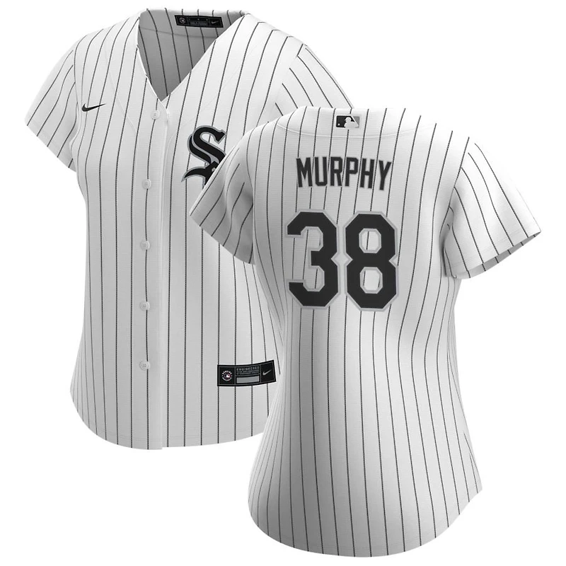 Chris Murphy Women's Nike White Chicago White Sox Home Replica Custom Jersey