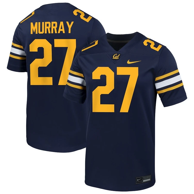 Abram Murray Men's Nike Navy Cal Bears NIL Pick-A-Player Football Game Jersey
