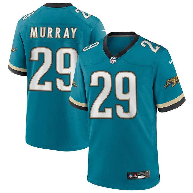 Eric Murray Men's Nike Teal Jacksonville Jaguars Prowler Throwback Custom Game Jersey