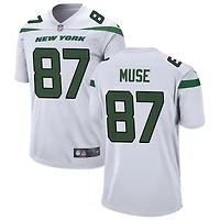 Nick Muse Men's Nike White New York Jets Custom Game Jersey