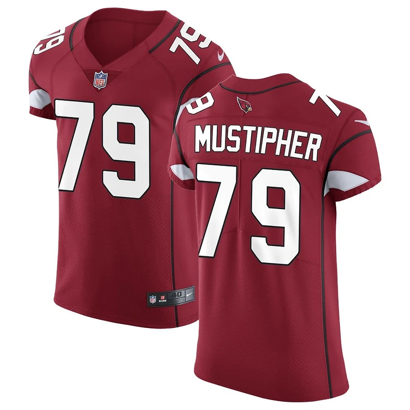 PJ Mustipher Men's Nike Cardinal Arizona Cardinals Vapor Untouchable Custom Elite Jersey