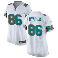 Chris Myarick Women's Nike  White Miami Dolphins Alternate Custom Game Jersey